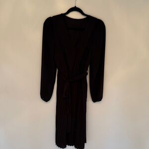 SHEIN Black Long Sleeve Dress